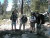 Bryan, Dan, Marty, Karl, and Todd chat for a bit at one of our rest stops
